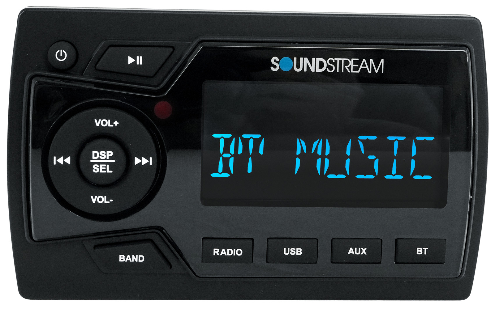 Bluetooth-приемник Soundstream MHU-32 для морской лодки ATVUTV4 Белые 65-дюймовые динамики