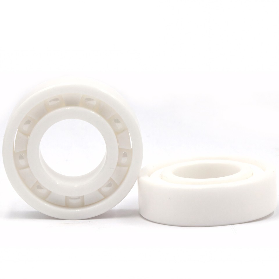 10-Pack Full Ceramic 6010-2rs ZrO2 Ball Bearings 50x80x16mm