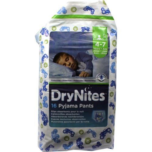 Huggies – Huggies Drynites Mutandine Assorbenti Boy 4-7 Anni 17-30 Kg 16 Pezzi