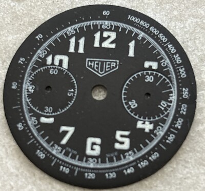 HEUER Zifferblatt Chronograph Landeron 30,20mm Chronograph Dial Vintage