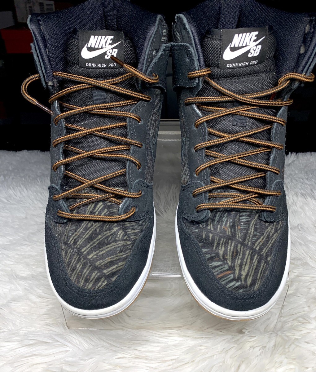 Nike Dunk High Pro SB Jungle Rainforest Floral Camo Gum