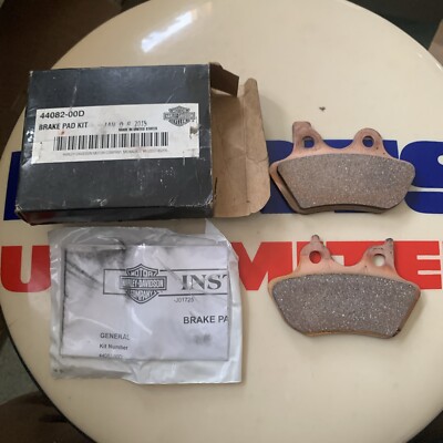 OEM Harley Davidson Brake Pad Kit 44082-00d 2 Sets for sale online