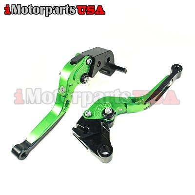 07-12 KAWASAKI NINJA ZX6R SHORTY BRAKE CLUTCH LEVERS ANODIZED