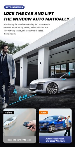 Modified Universal Smart LCD Screen Remote Key Comfortable Keyless Entry For BMW - Imagen 10 de 14