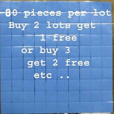 80 x Thermal Conductive Compound Pad For Heat-sink Chip GPU, BUY 2 GET 1 FREE 