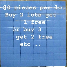 80 x Thermal Conductive Compound Pad For Heat-sink Chip GPU, BUY 2 GET 1 FREE!
