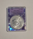 1985 Engelhard “The American Prospector” 1 oz Round PCGS MS67 Silver Coin BERT