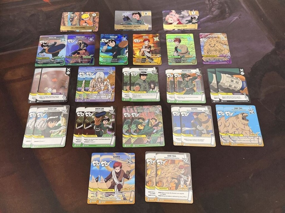 Bandai NARUTO TCG Mythos Starter Deck Ready To Play English 33 Cards ...