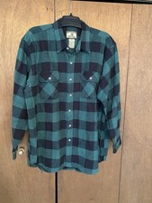 Field Stream Mens XXL Tall Flannel Shirt 100 Cotton Vintage Buffalo Check