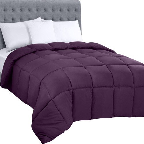 Comforters Twin Size, All Season Duvet Insert, Down Alternative Box Stitched ...