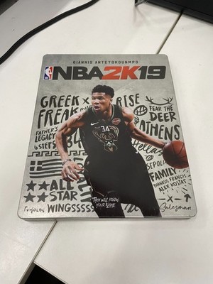 NBA 2K19 Giannis Antetokounmpo Steelbook Metall Spiel Etui Nur Kein Original