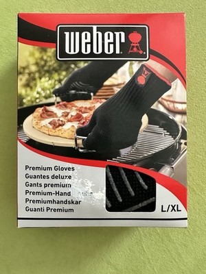 Weber Premium Grillhandschuh-Set Kevlar (6670)  Gr. L/XL Neu