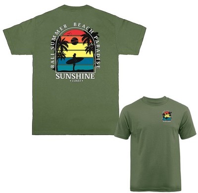 Bali Summer Beach Paradise Surfing T-shirt