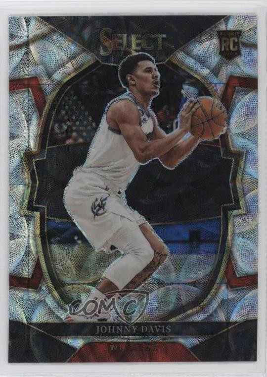 2022-23 Panini Select Concourse Scope Prizm Johnny Davis #100 12yh