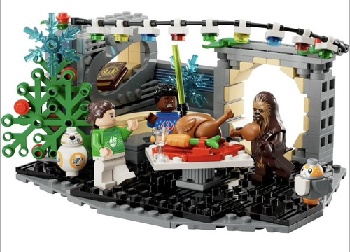 LEGO Star Wars 40658 - Millennium Falcon Holiday Diorama Chewbacca BB8 Rey Finn - Picture 2 of 3