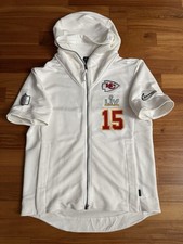 Patrick Mahomes Kansas City Chiefs Player Issued Zip Hoodie Super Bowl LV 55 XL