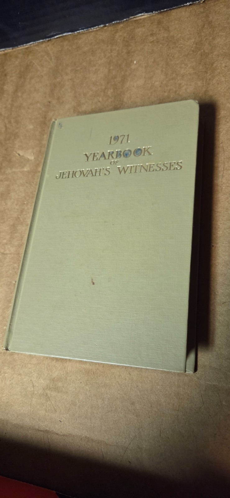 Jehovah's Witness Book 1971 Yearbook of Jehovah's Witnesses