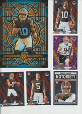 2025 Panini Mosaic Cleveland Browns 5 card Lot Judkins Gabriel Sanders Graham