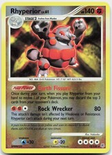 Rhyperior 12/130 Holo Rare Diamond & Pearl Pokemon Reverse Holo Lightly Played on eBay