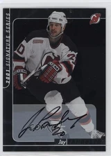 2000-01 ITG Be A Player Signature Series Auto Jay Pandolfo #173 Auto