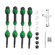 Front Rear Driveshafts For TRAXXAS Hoss/Rustler/Slash/Stampede 4X4 2wd 1/10 RC r
