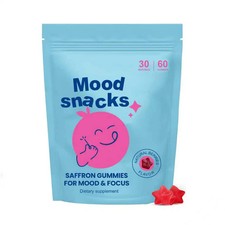 Mood Snacks - Focus & Calm Gummies for Kids & Teens - Chewable Gummy Supplement