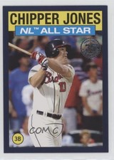 2021 Topps 1986 Topps All-Star Baseball Blue Chipper Jones #86AS29 HOF 3q5