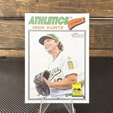 Topps Heritage High Number 2025 Nick Kurtz Rookie #275 Athletics MLB Card
