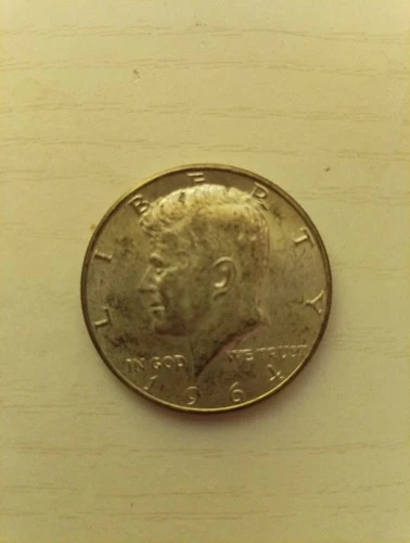 1964 Kennedy Half Dollar GEM BU $10 Dollar 90% Silver 20-Coin Roll MS-Mint State