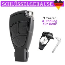 3 Tasten Schlüssel Gehäuse + Rohling für Mercedes Benz W169 W202 W203 W208 W209 3 Tasten Schlüssel Gehäuse + Rohling für Mercedes Benz W169 W202 W203 W208 W209