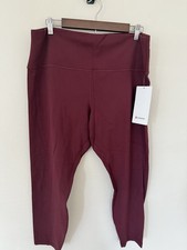 LULULEMON ALIGN HR Women  s Pant 25" NWT Size 20 Mulled Wine High Rise Leggings