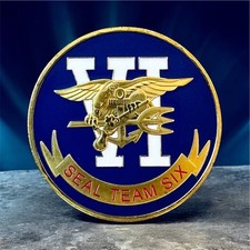 U.S. Navy Seal Team 6 Challenge Coin ·IN STOCK· ·FAST SHIPPING· ·NEW·