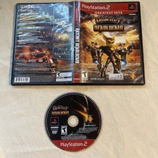 2005 Ratchet Deadlocked Greatest HitscSony PlayStation 2 Complete Working