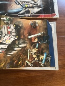 Vintage LEGO Star Wars Instruction Manual Lot 7133 7655 7656 8093 PLO KOON