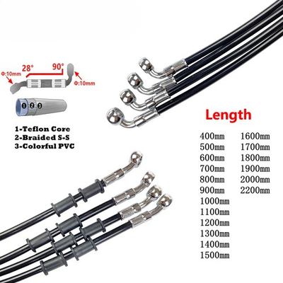 #ad #ad Motorcycle Hydraulic Brake Clutch Oil Hose LinePipe for ATV Dirt Pit Racing Bike $40.09