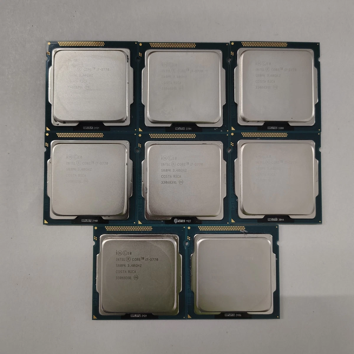 Intel Core i7-3770 中古 12個セット インテル（intel） 【中古】Core i7 3770K 3.5GHz LGA1155 SR0PL