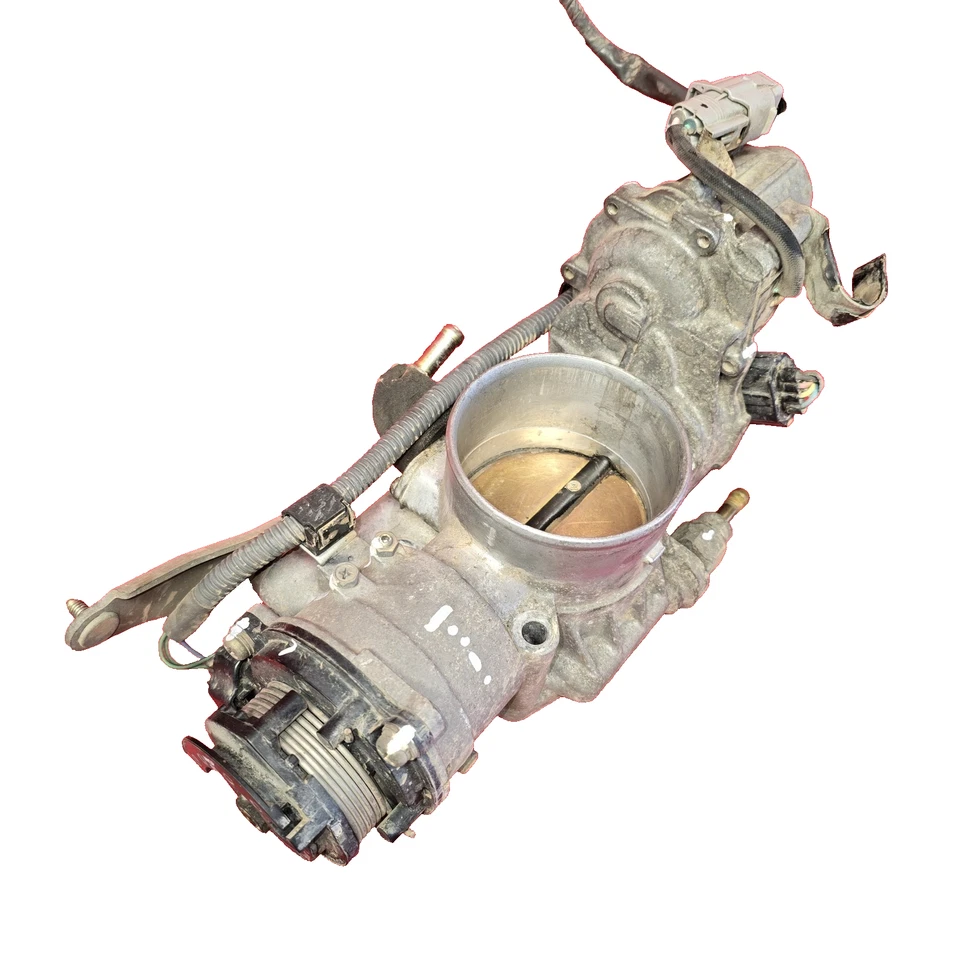 Корпус дроссельной заслонки 22030-50141 Toyota 01 02 Tundra Sequoia Land Cruiser LX470 - Изображение 3 из 4