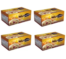 4 BOXES  GANO EXCEL GANOCREAL C'REAL SPIRULINA OATS WITH GANODERMA (15 X 30g)