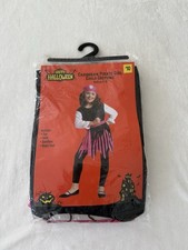 Caribbean Pirate Girls Medium 8-10 Halloween Costume Cosplay Comic Con