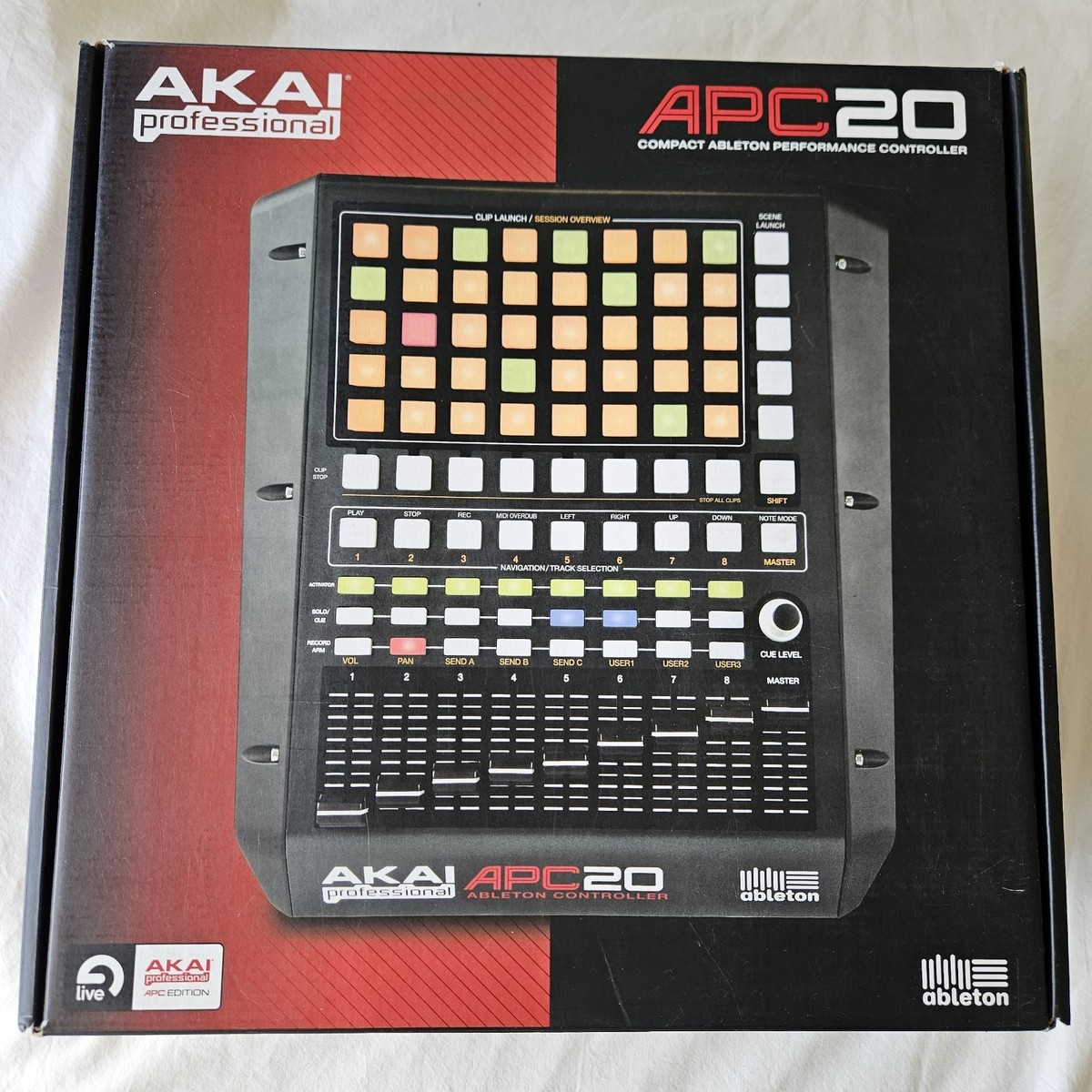 AKAI APC20 ABLETON CONTROLLER 中古品 Akai Professional APC20 Digital DJ Controller for sale online | eBay