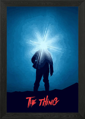 The Thing Poster Gerahmt Wandbild Poster Leinwanddruck Bild