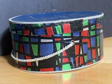 Vintage Retro Halston Hat Box 6.25 X 2