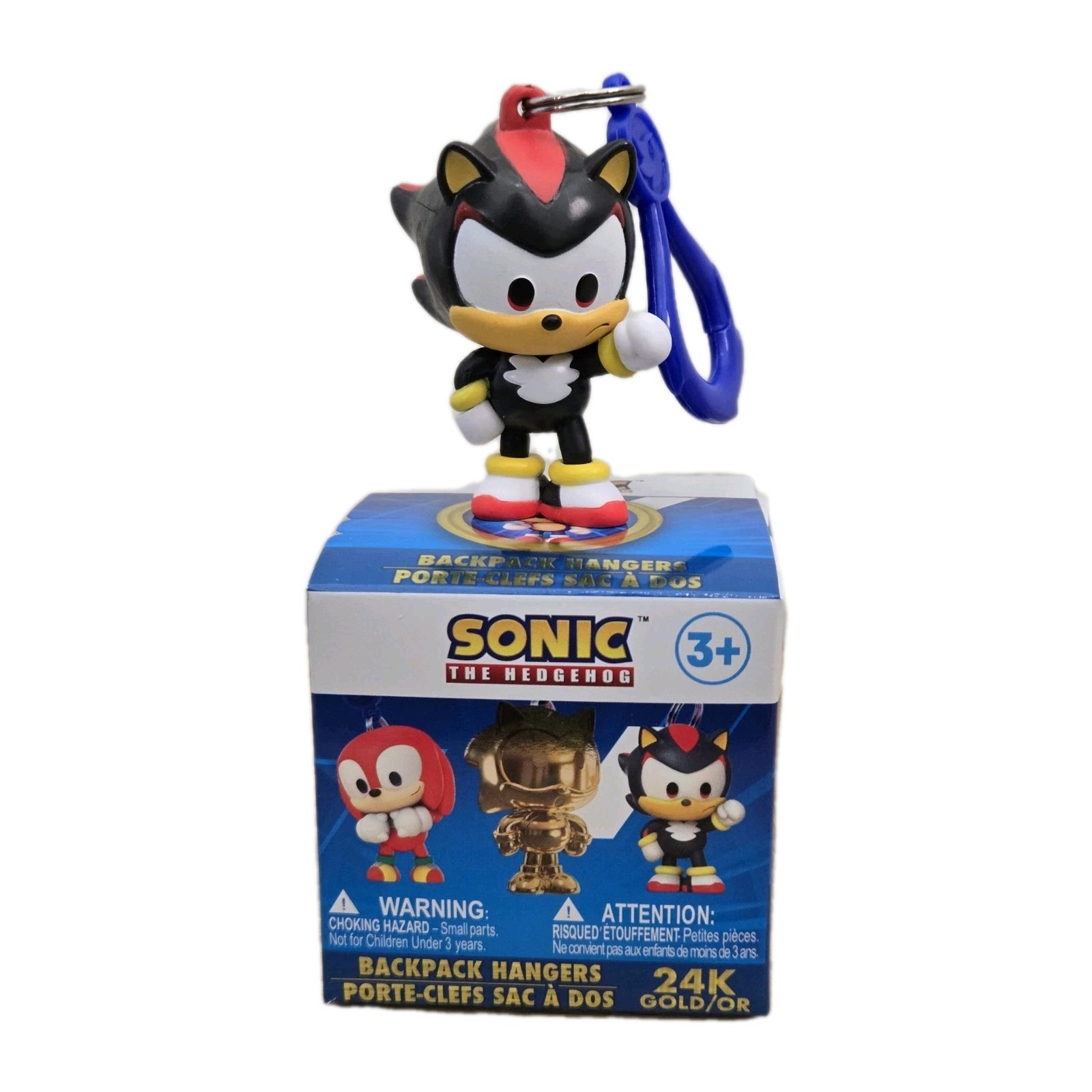NEW 2026 Sonic The Hedgehog SHADOW Backpack Hangers Blind Box Figure (Read)