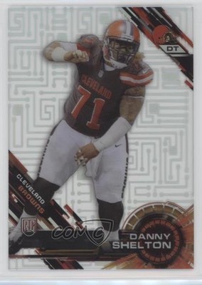 2015 Topps High Tek Pattern 3 Circuit Board/Pipes Danny Shelton Rookie RC 1b6