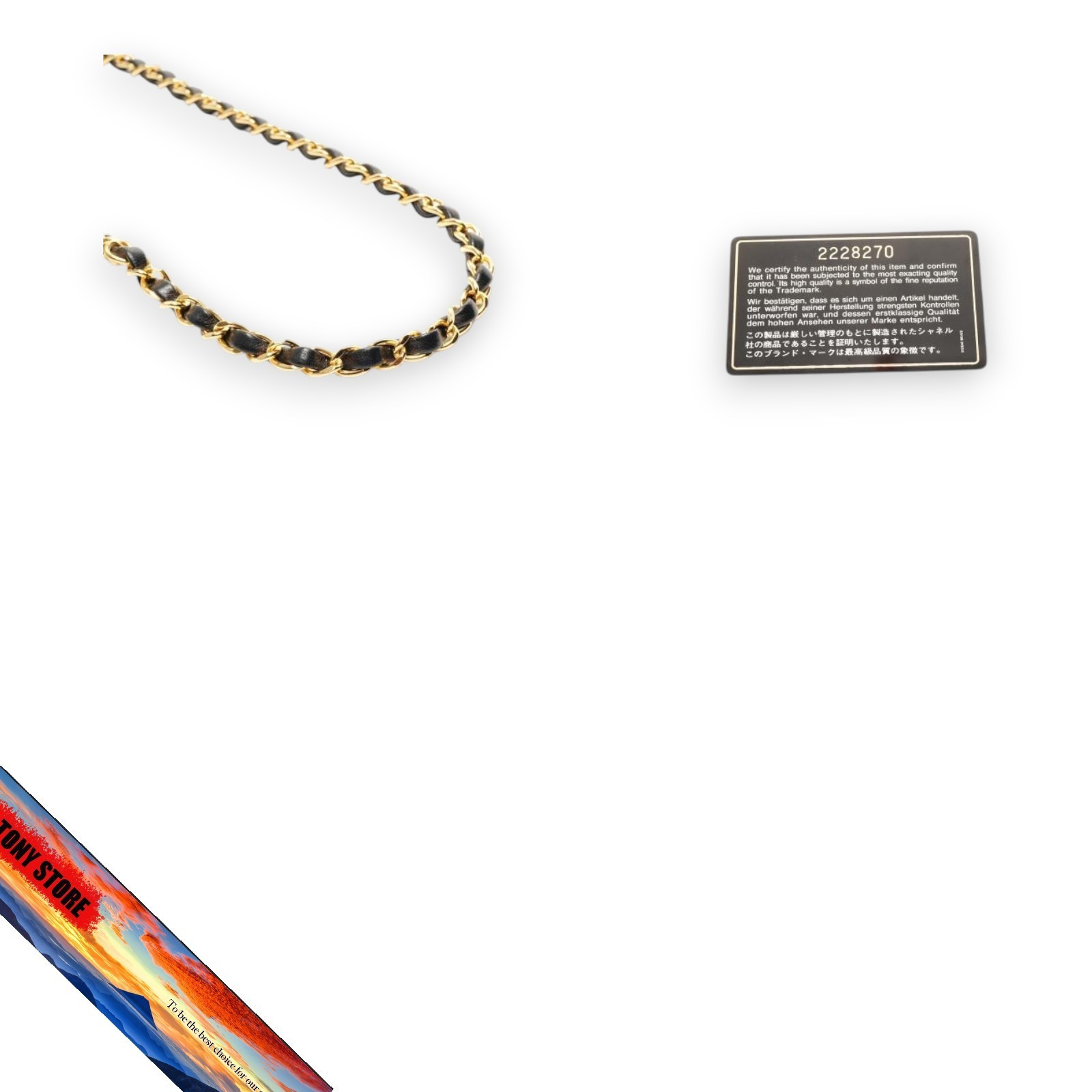 Chanel Shoulder Bag No. 2 Lambskin Turnlock Mademoiselle Black thumbnail 7