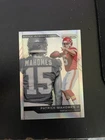 2017 Panini Prizm - Rookie Introductions Patrick Mahomes II #2 Silver Prizm (RC)