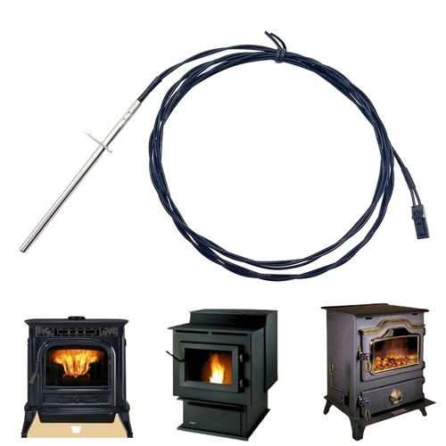 Thermistor probe suitable for pellet stove,stoves,various models 3-20-00744 - Picture 2 of 8