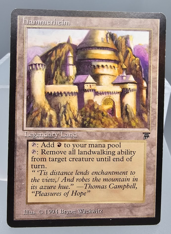 Hammerheim 1994 Legends Regular Uncommon MtG Magic the Gathering NM