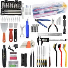 3D Printer Tools Kit, 139pcs 3D Printer Accessories Includes Nozzle Cleaning Ne