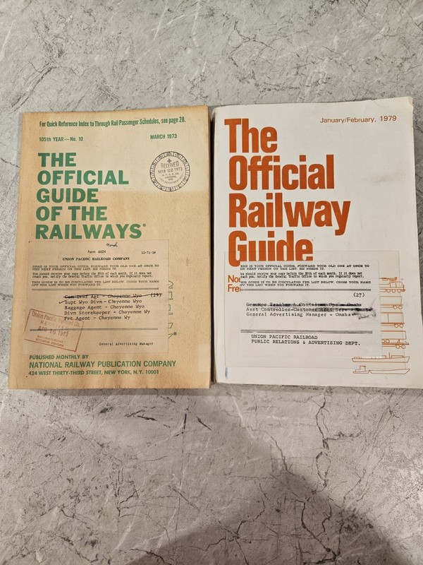 The Official Guide of the Railways 1973 And 1979